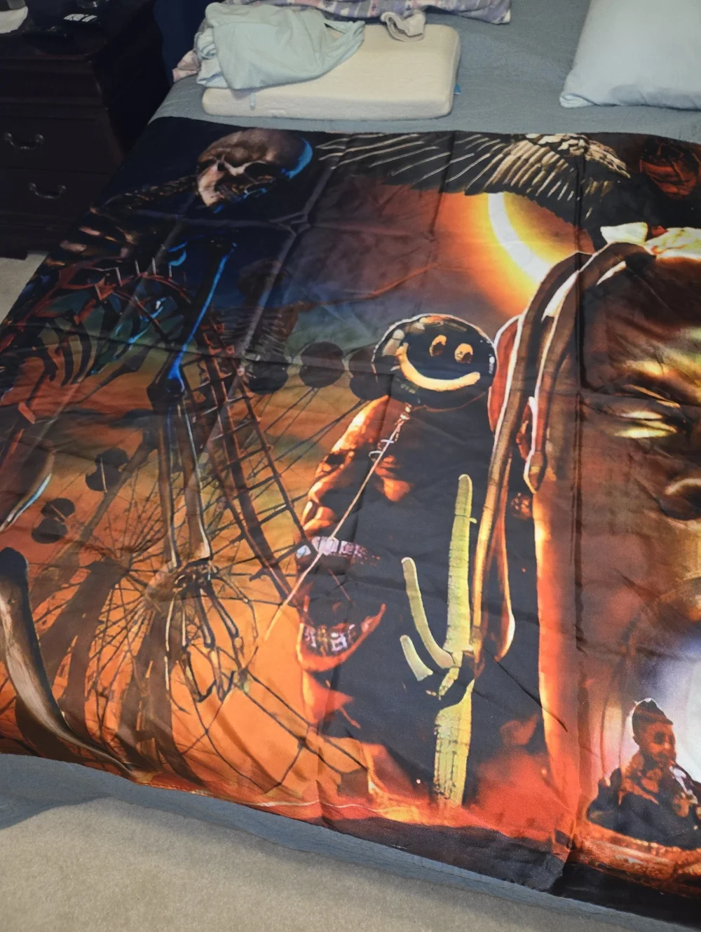 Travis Scott- Look Mom I Can Fly-Graphic Wall Hanging - Tapestry 60 X 82